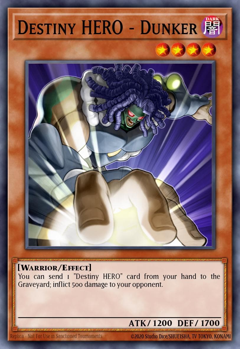 Destiny HERO - Dunker Phantom Darkness: Special Edition card