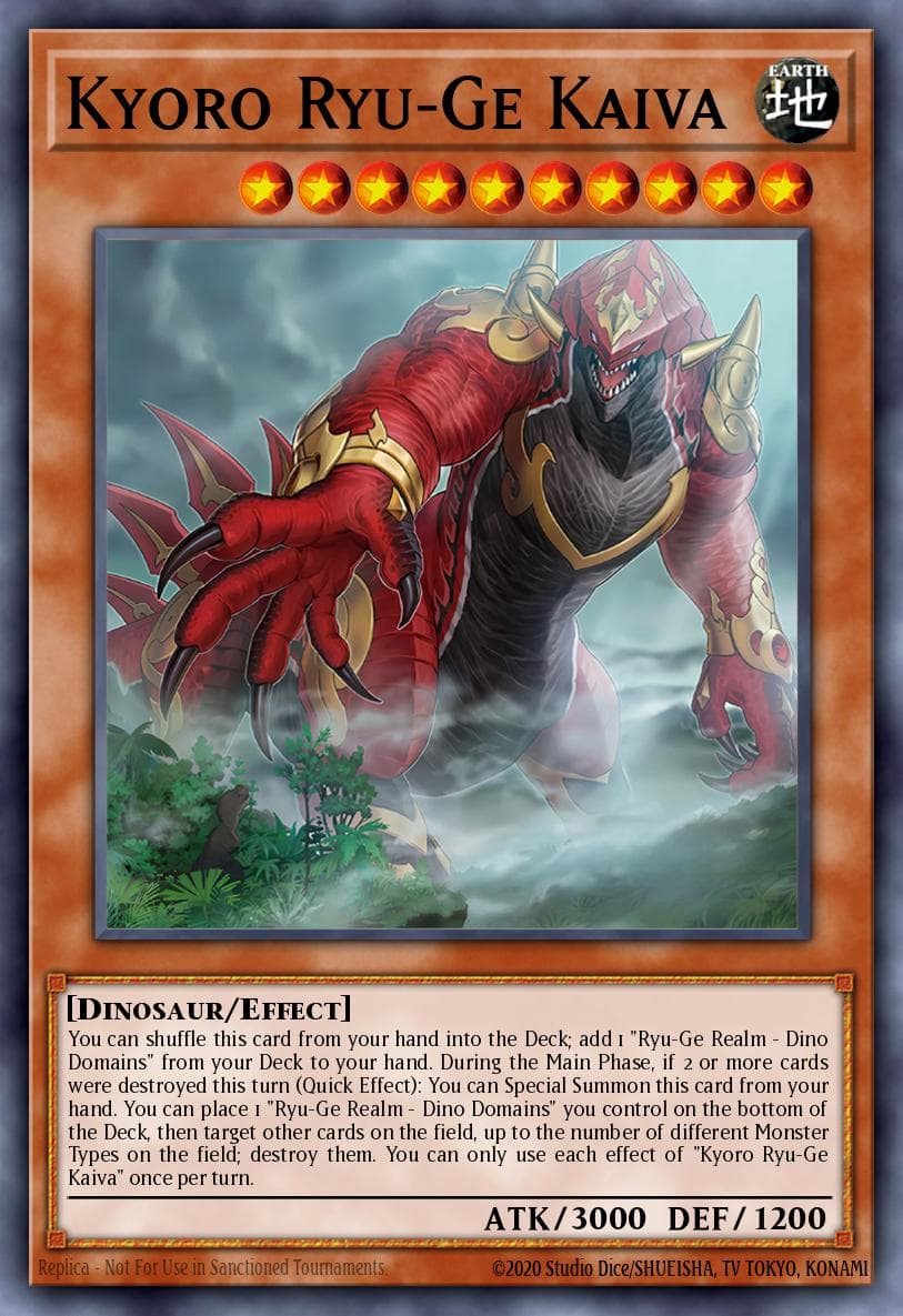 Kyoro Ryu-Ge Kaiva Crossover Breakers card