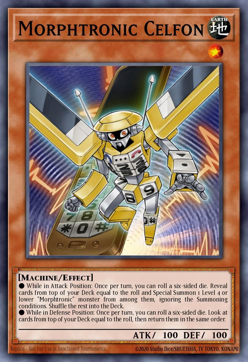 Morphtronic Celfon Crossroads of Chaos: Special Edition card