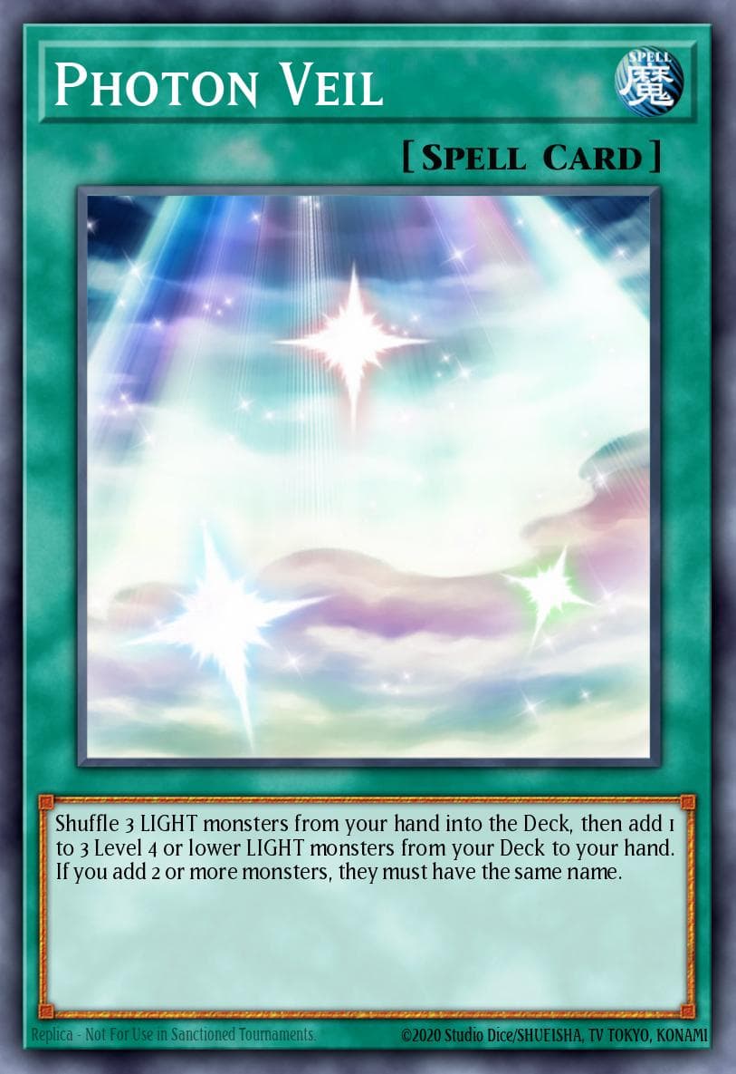 Photon Veil 遊戲王 card