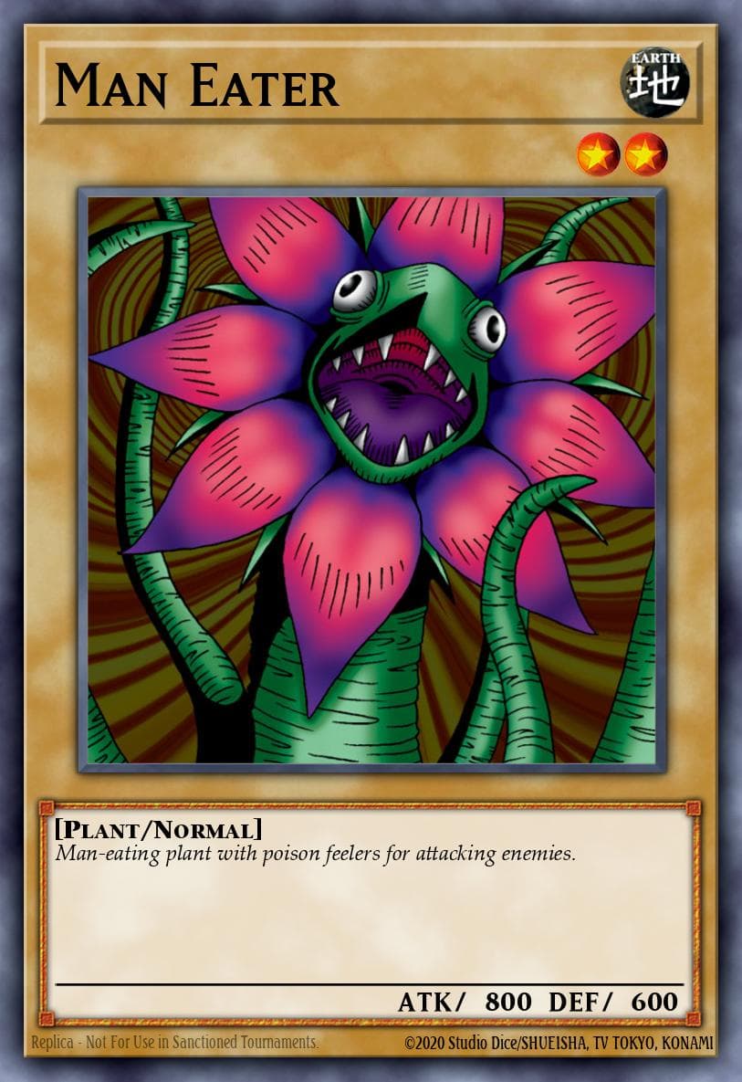 Man Eater 遊戲王 card