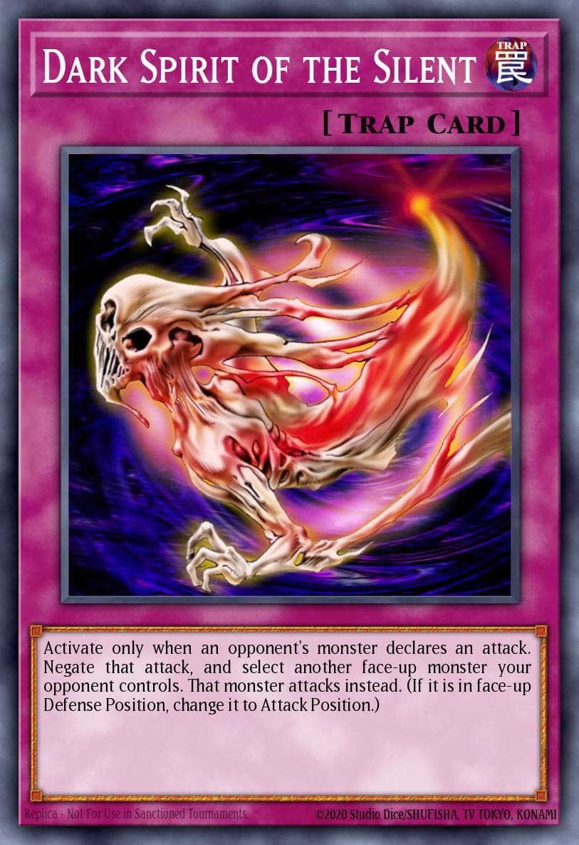Dark Spirit of the Silent Labyrinth of Nightmare card