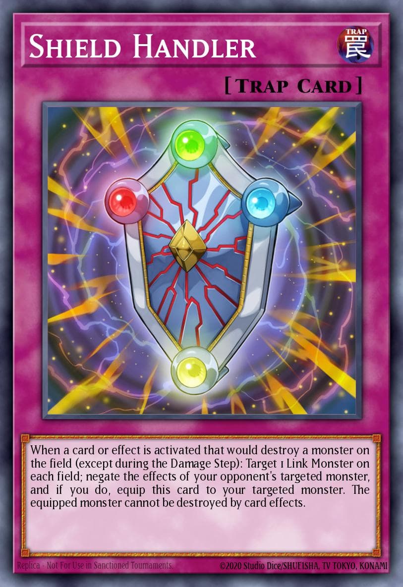 Shield Handler 2019 Gold Sarcophagus Tin Mega Pack card