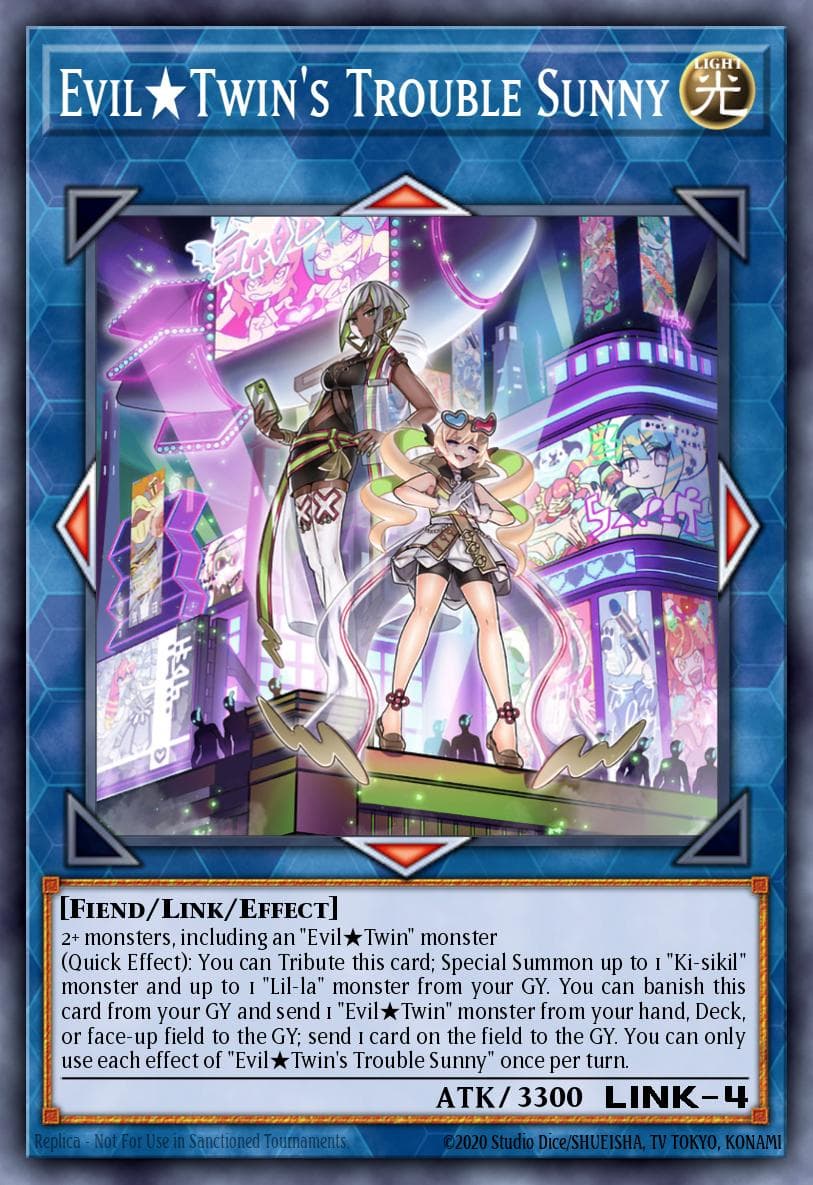 Evil★Twin's Trouble Sunny Burst of Destiny card