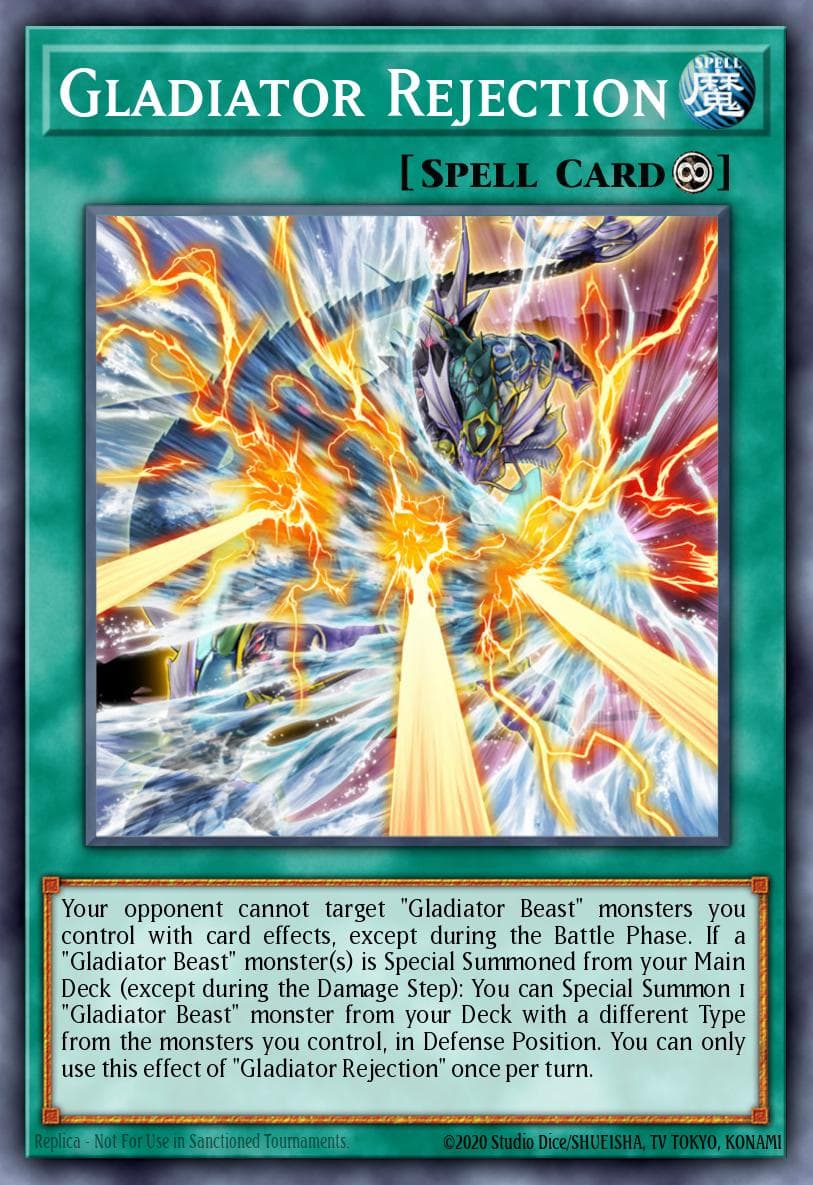 Gladiator Rejection 2020 Tin of Lost Memories Mega Pack card