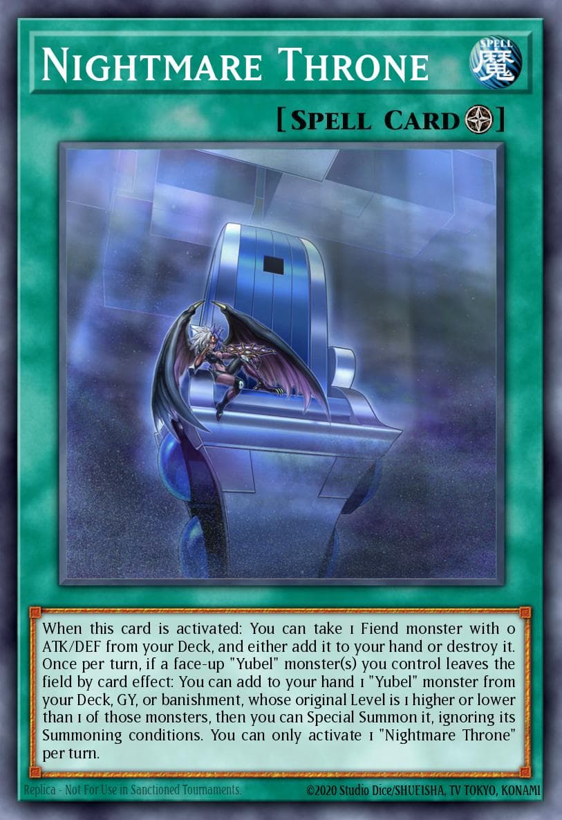 Nightmare Throne Legacy of Destruction card