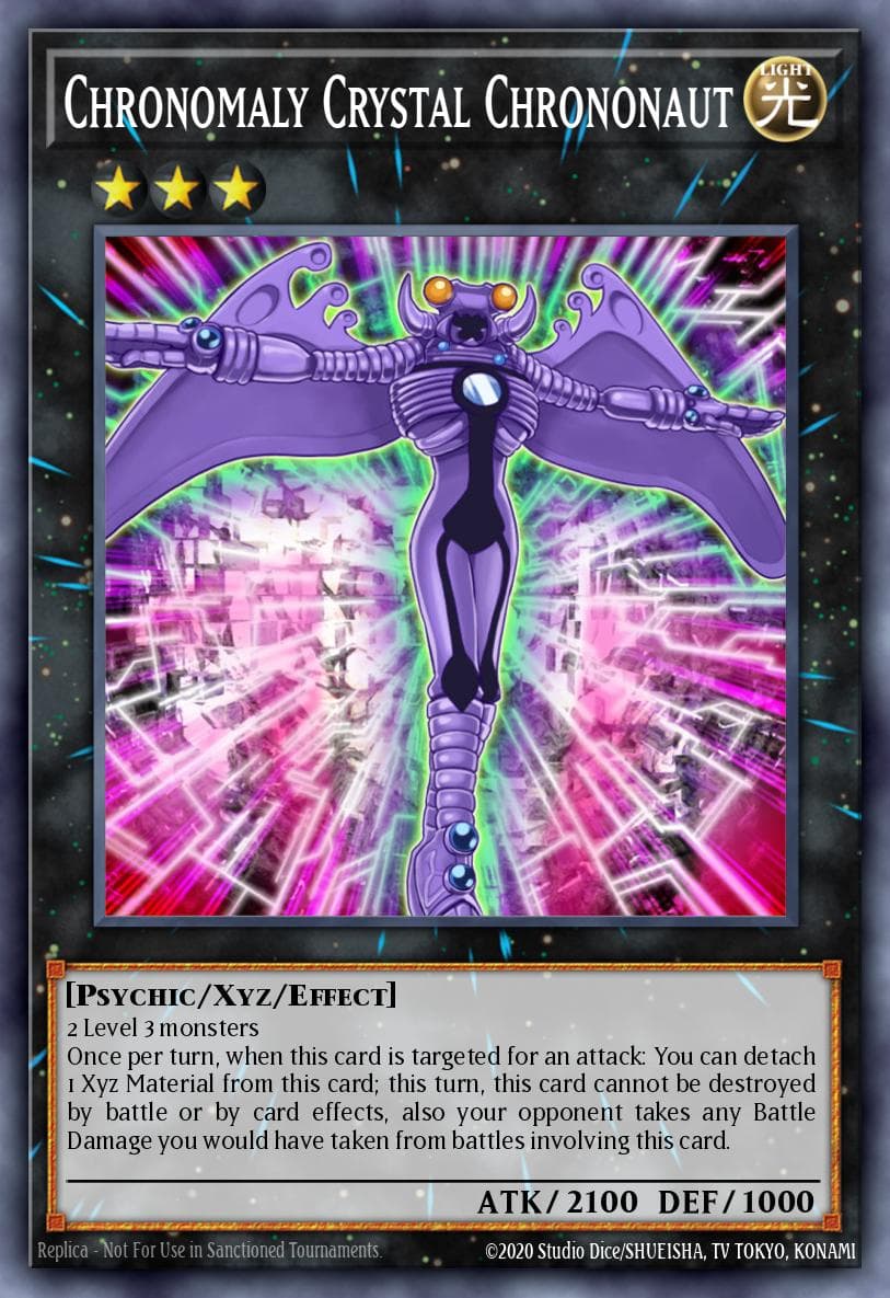 Chronomaly Crystal Chrononaut Return of the Duelist: Special Edition card