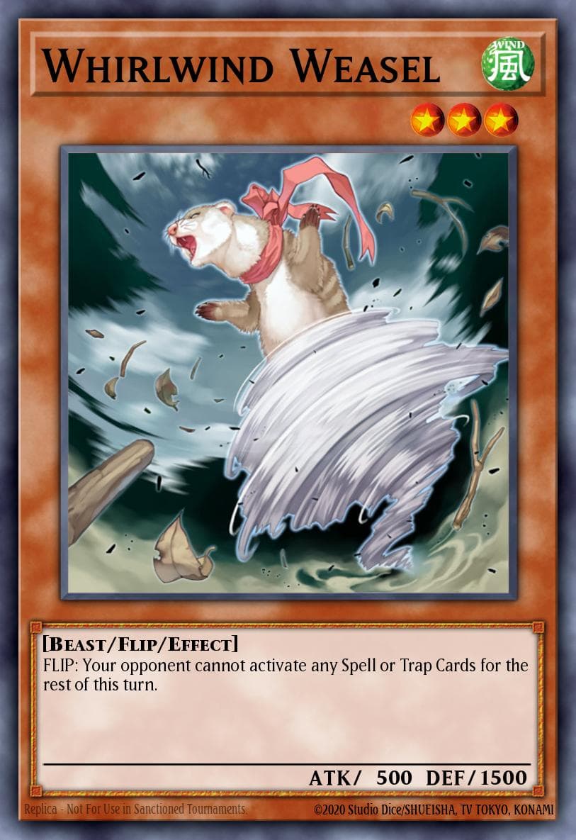 Whirlwind Weasel Dark Revelation Volume 4 card