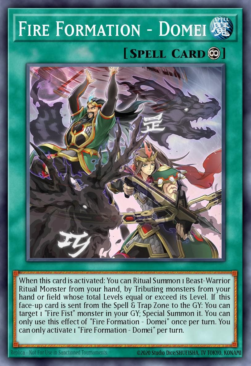 Fire Formation - Domei Fists of the Gadgets card