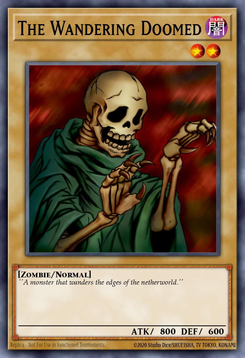 The Wandering Doomed 游戏王 card