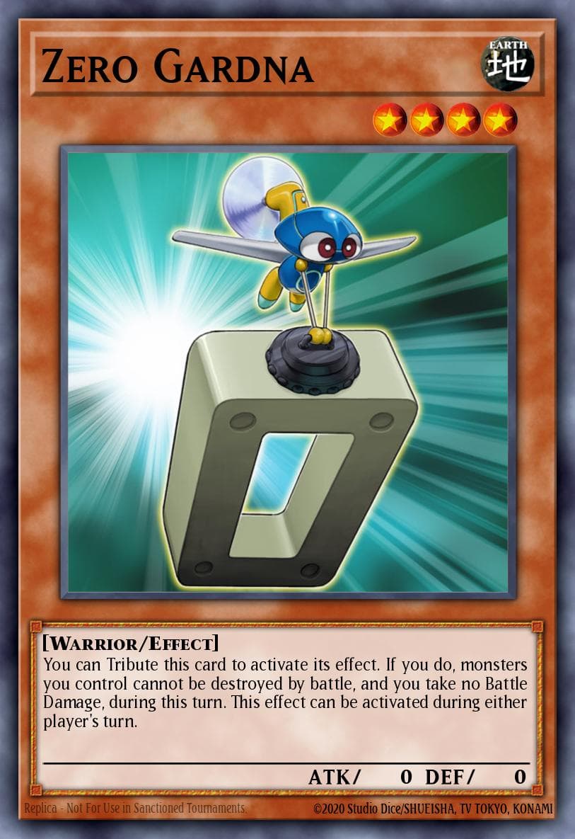 Zero Gardna Stardust Overdrive: Special Edition card