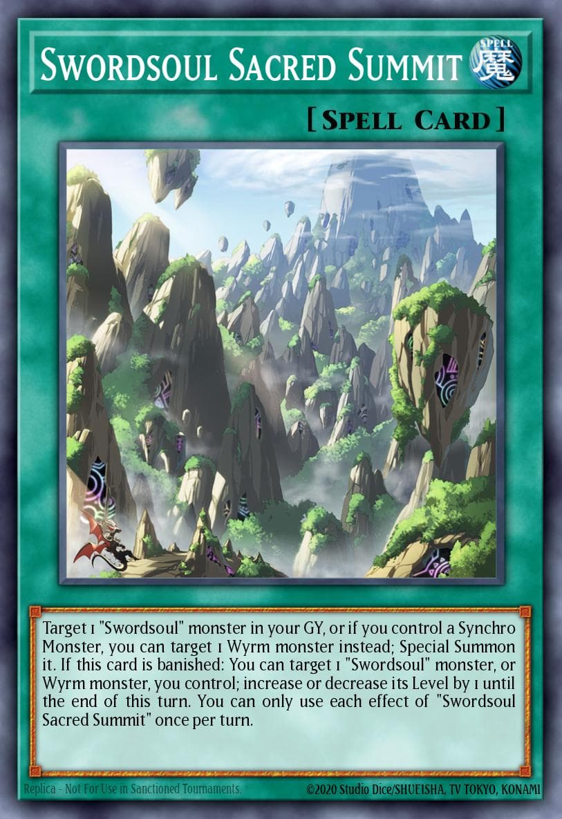 Swordsoul Sacred Summit Burst of Destiny card