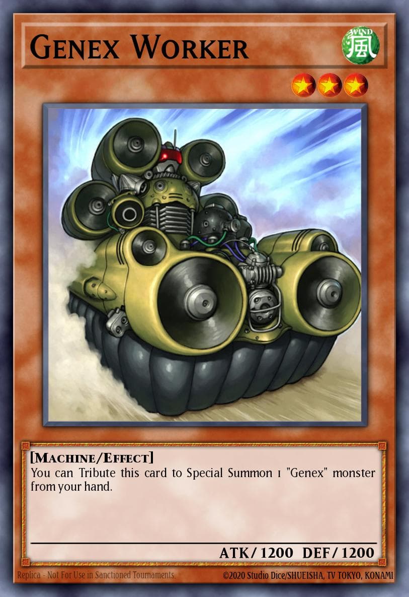 Genex Worker Duel Terminal 1 card