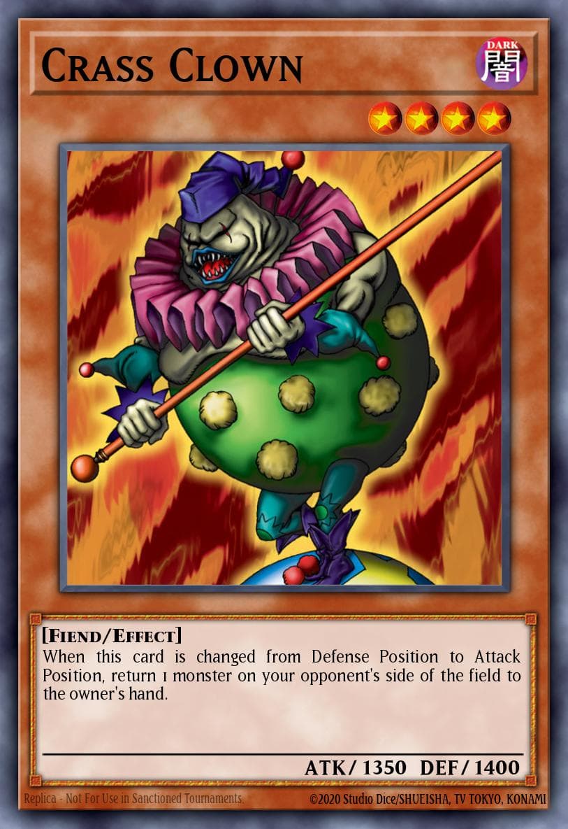 Crass Clown Dark Beginning 2 card