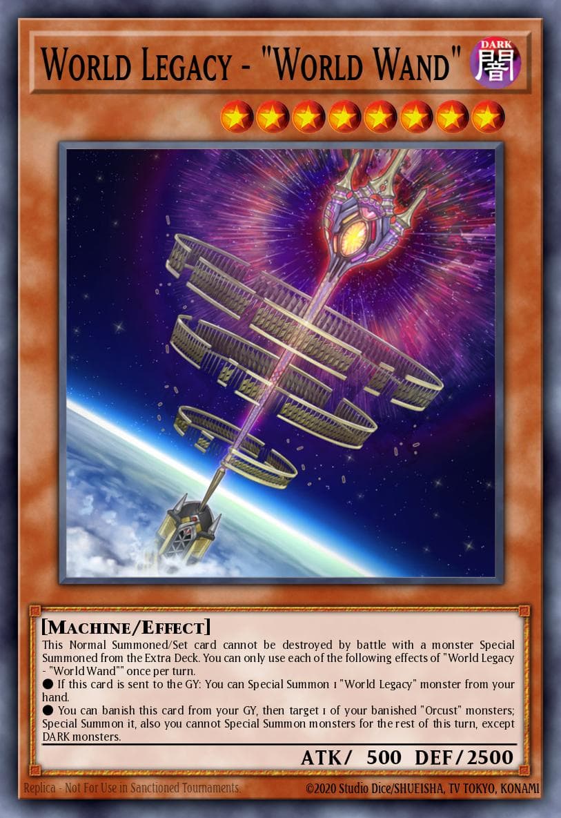 World Legacy - "World Wand" Battles of Legend: Monster Mayhem card