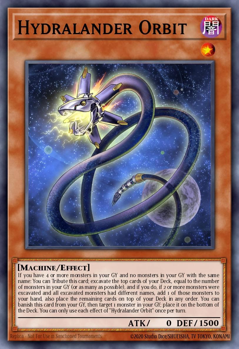 Hydralander Orbit Power of the Elements card