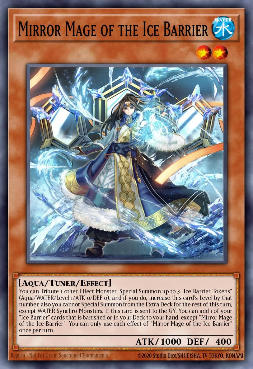 Mirror Mage of the Ice Barrier Battles of Legend: Terminal Revenge card