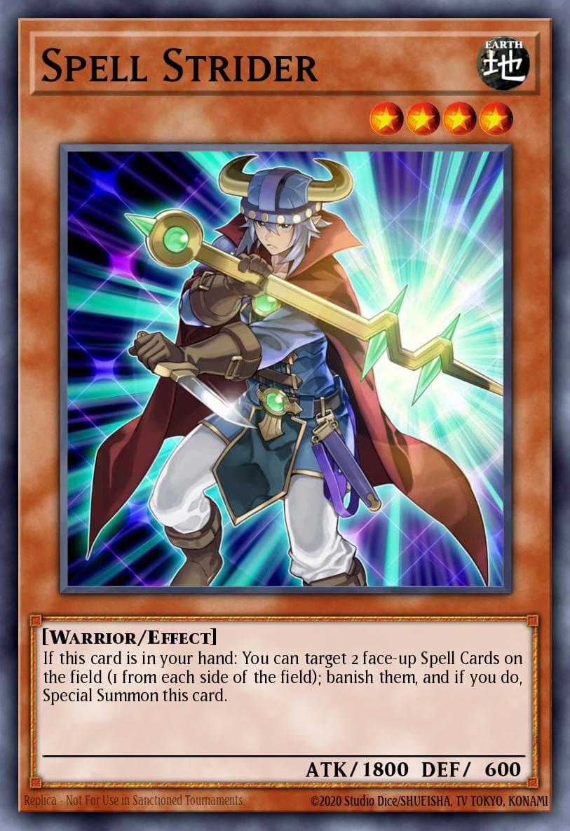 Spell Strider The Dark Illusion: Special Edition card