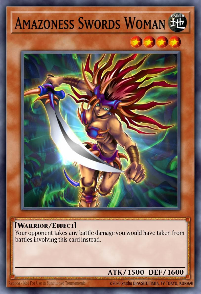 Amazoness Swords Woman Dark Revelation Volume 1 card