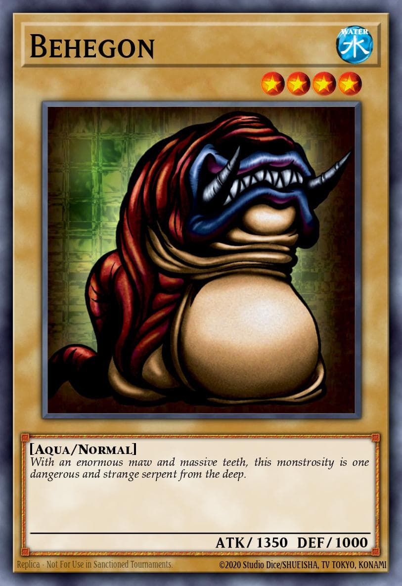 Behegon Tournament Pack 8 card