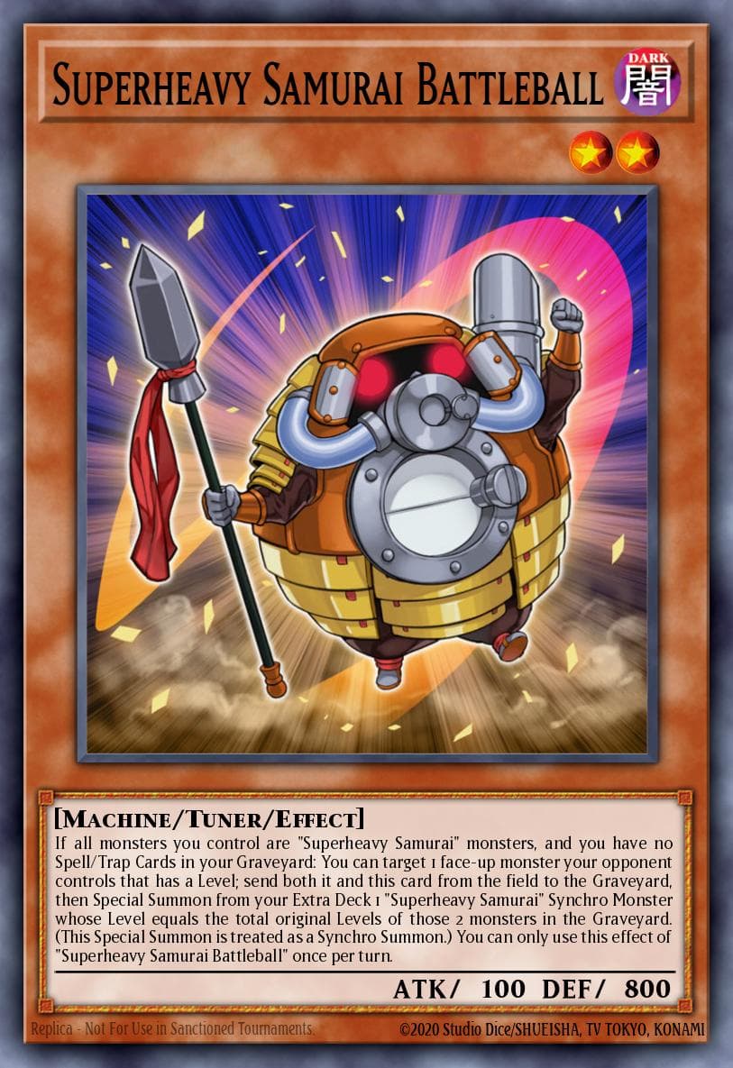 Superheavy Samurai Battleball Crossed Souls: Advance Edition card
