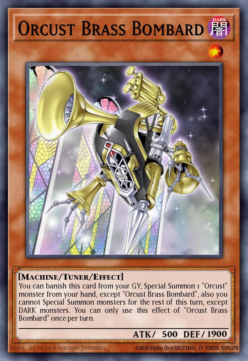 Orcust Brass Bombard Battles of Legend: Monster Mayhem card
