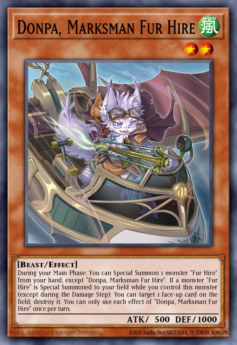 Donpa, Marksman Fur Hire Dark Saviors card