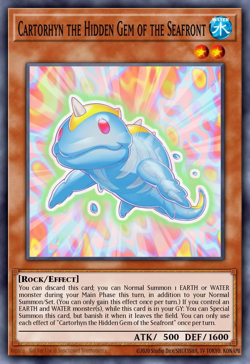 Cartorhyn the Hidden Gem of the Seafront Power of the Elements card