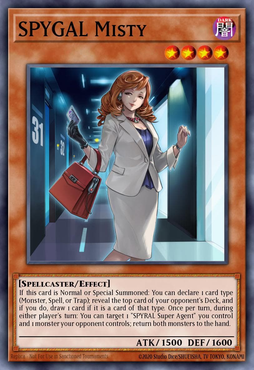 SPYGAL Misty Raging Tempest: Special Edition card