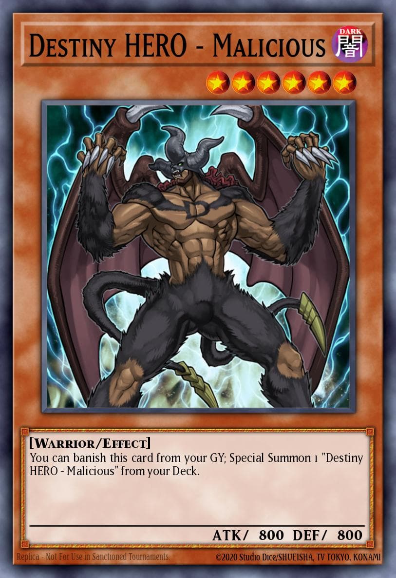 Destiny HERO - Malicious Battles of Legend: Chapter 1 card