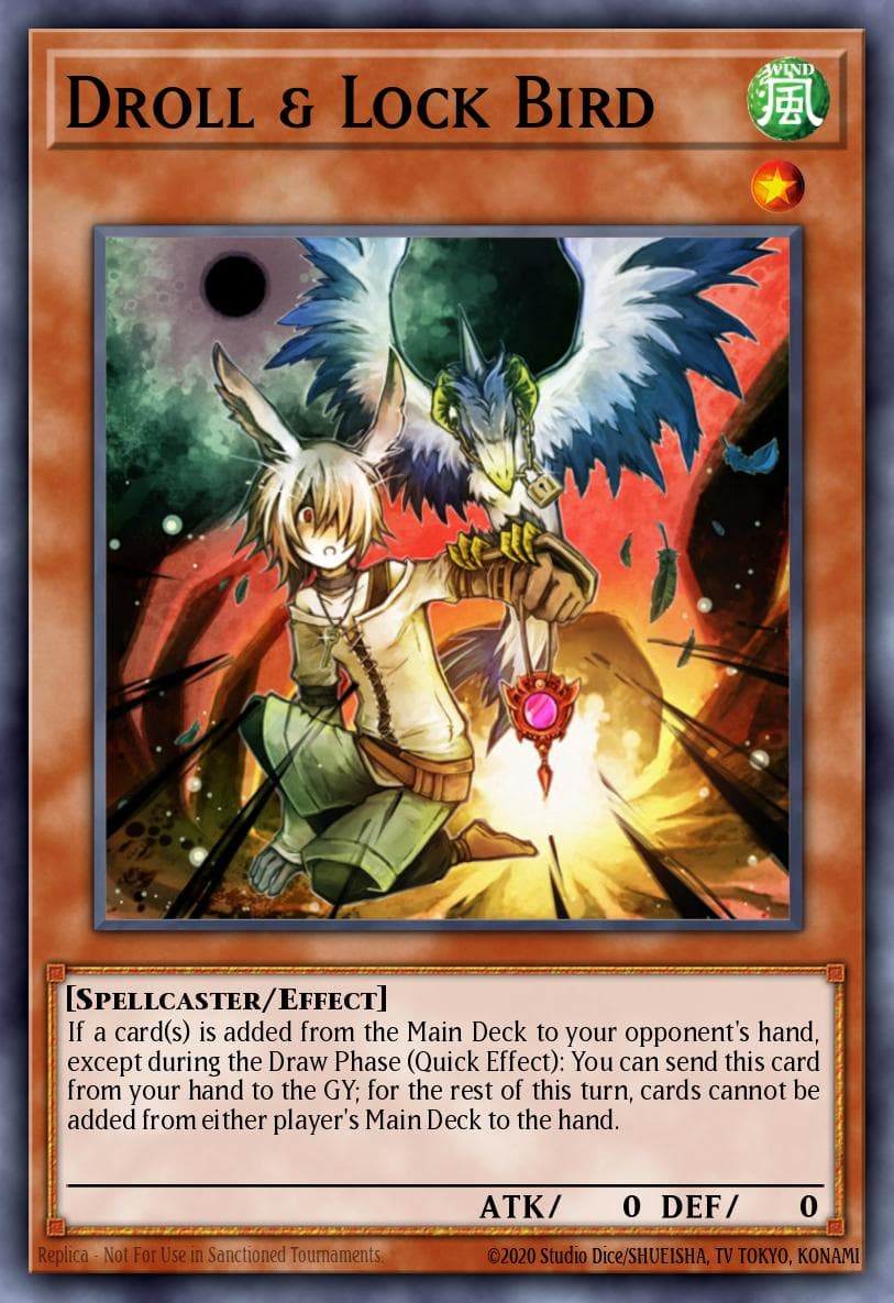Droll & Lock Bird Structure Deck: Order of the Spellcasters card