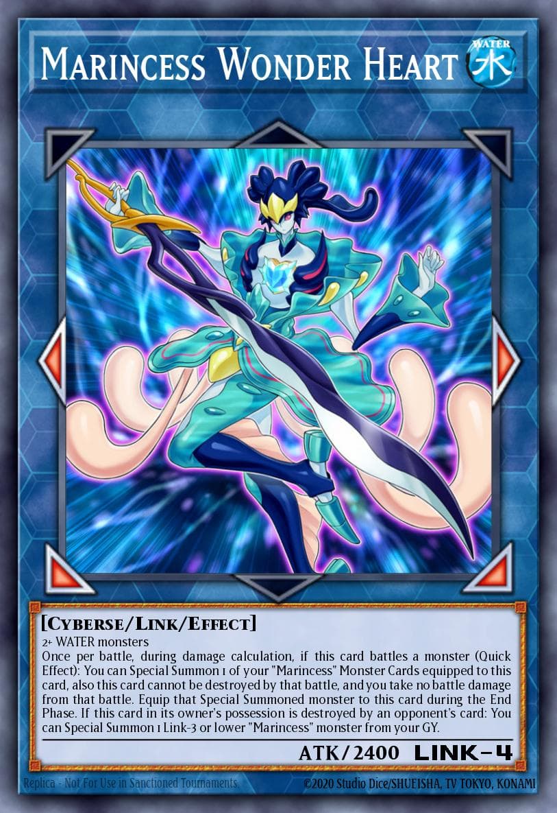 Marincess Wonder Heart Legendary Duelists: Duels From the Deep card