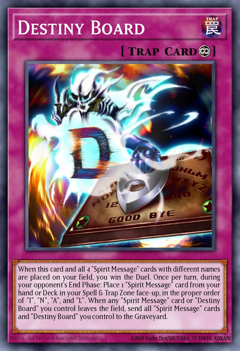 Destiny Board Labyrinth of Nightmare card