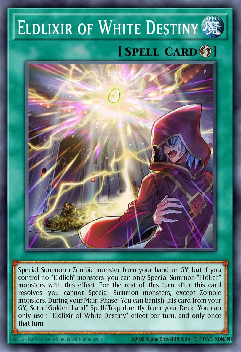 Eldlixir of White Destiny Maximum Gold: El Dorado card