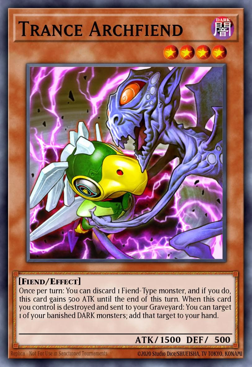 Trance Archfiend Pendulum Domination Structure Deck card