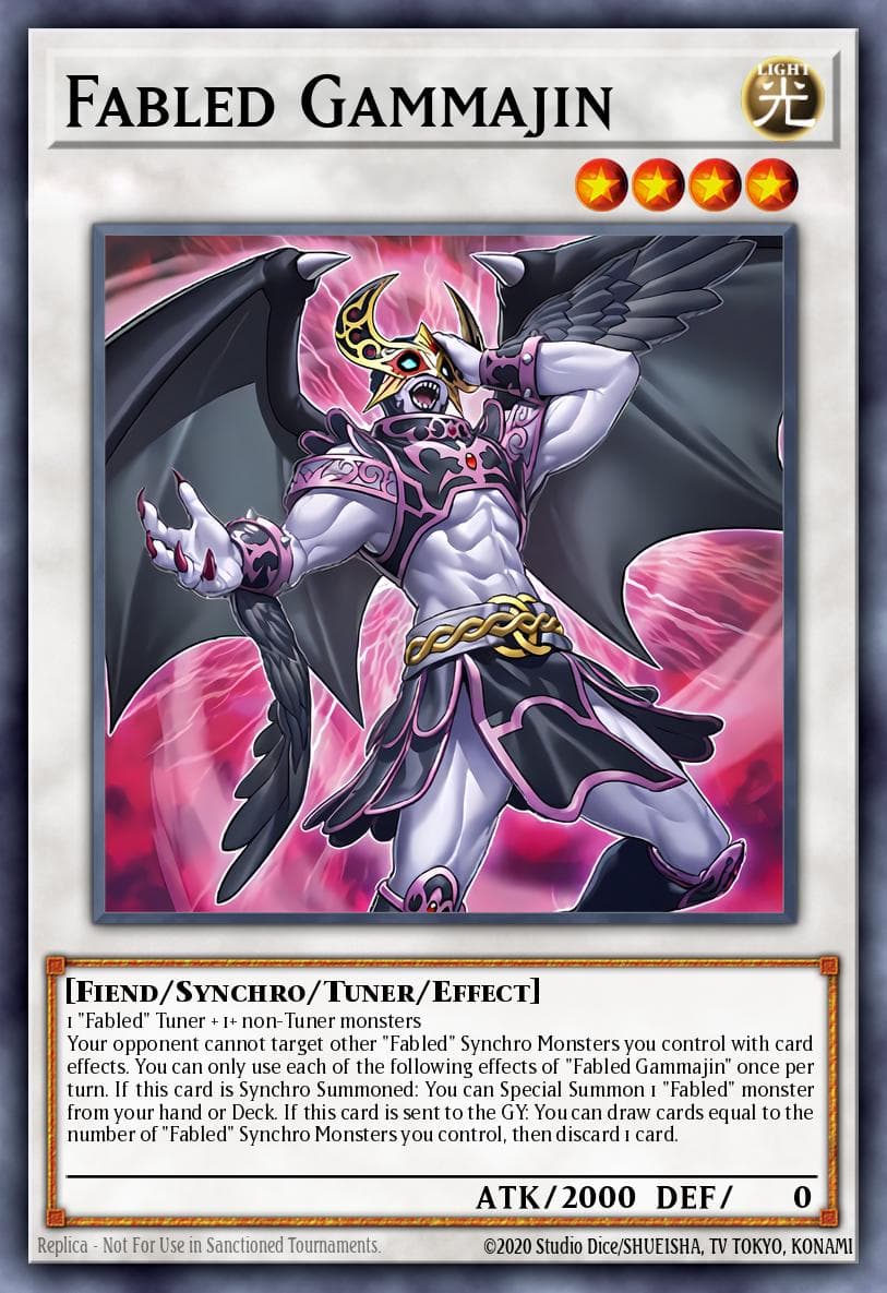Fabled Gammajin Battles of Legend: Monster Mayhem card
