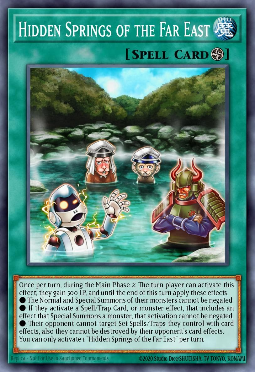 Hidden Springs of the Far East 2022 Tin of the Pharaoh's Gods card