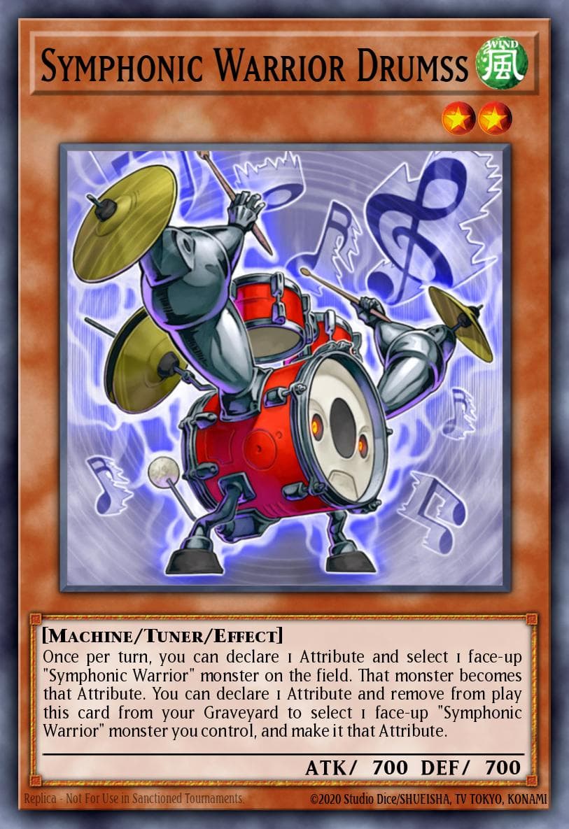 Symphonic Warrior Drumss Storm of Ragnarok: Special Edition card