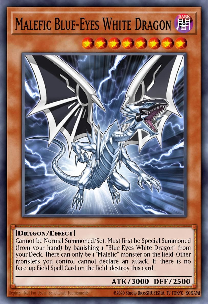 Malefic Blue-Eyes White Dragon Legendary Duelists: Season 2 card