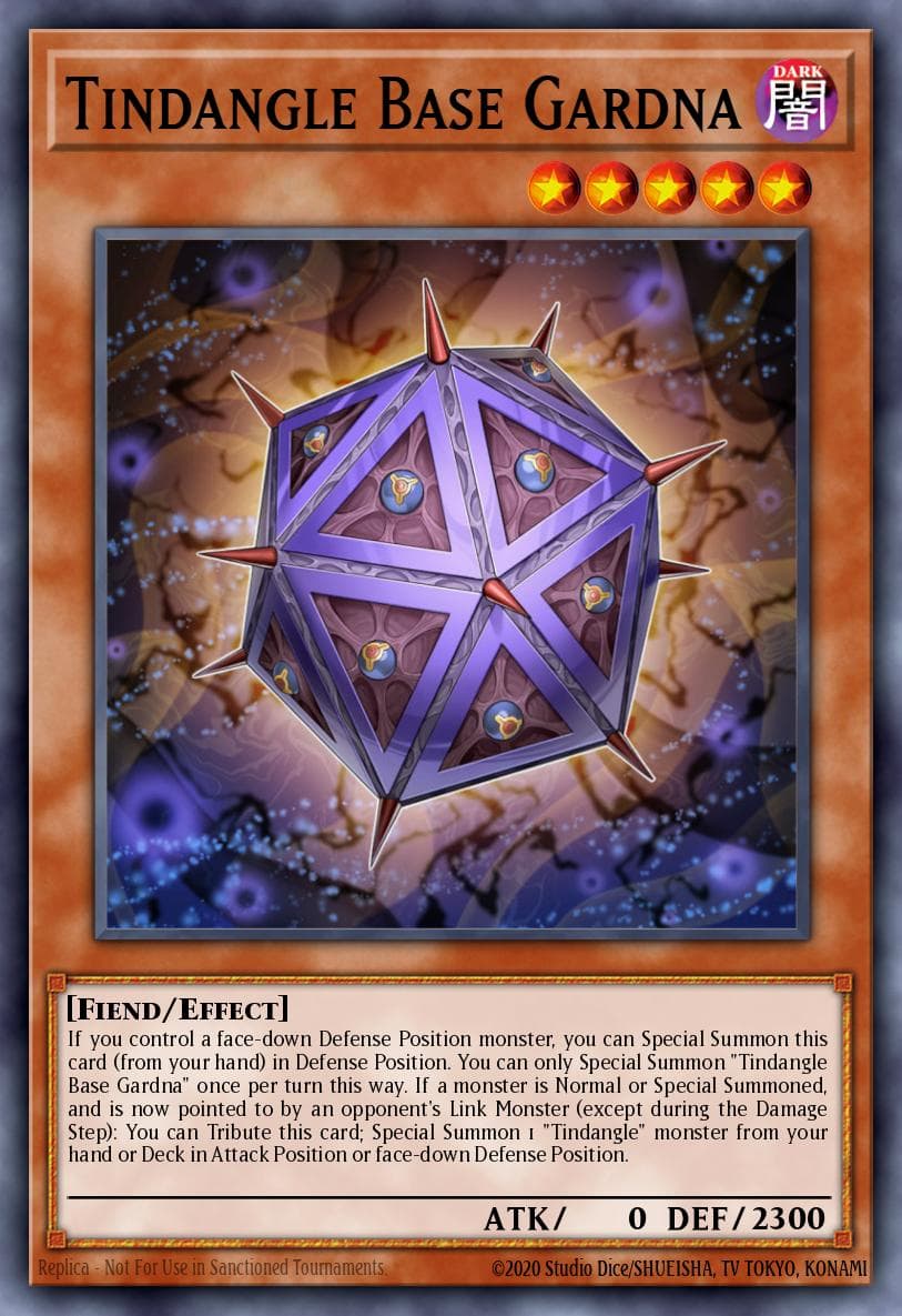 Tindangle Base Gardna Extreme Force Special Edition card