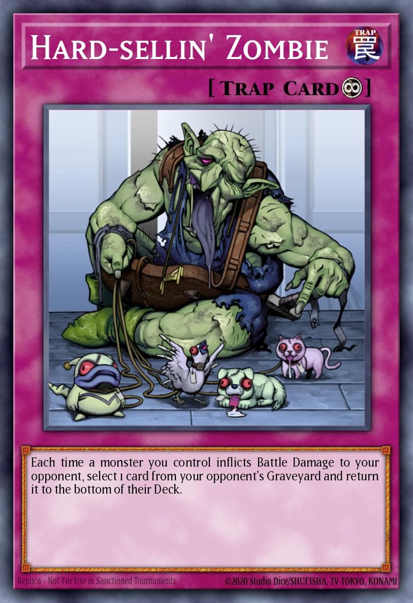 Hard-sellin' Zombie Force of the Breaker: Special Edition card