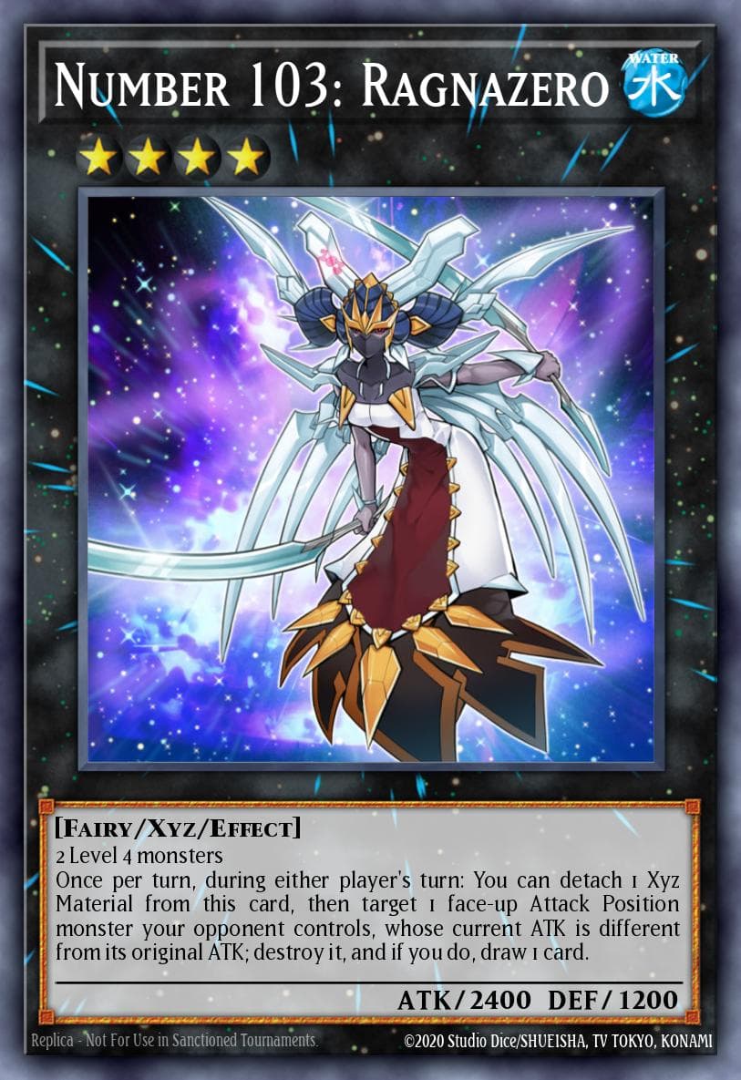 Number 103: Ragnazero Astral Pack Seven card