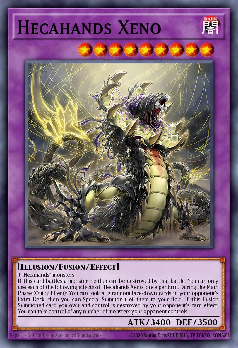 Hecahands Xeno Phantom Revenge card