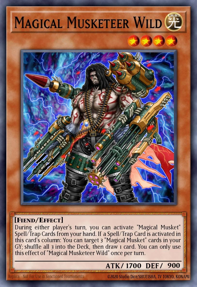 Magical Musketeer Wild Spirit Warriors card