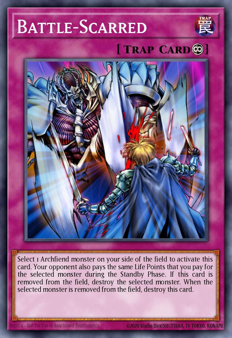 Battle-Scarred Dark Revelation Volume 1 card