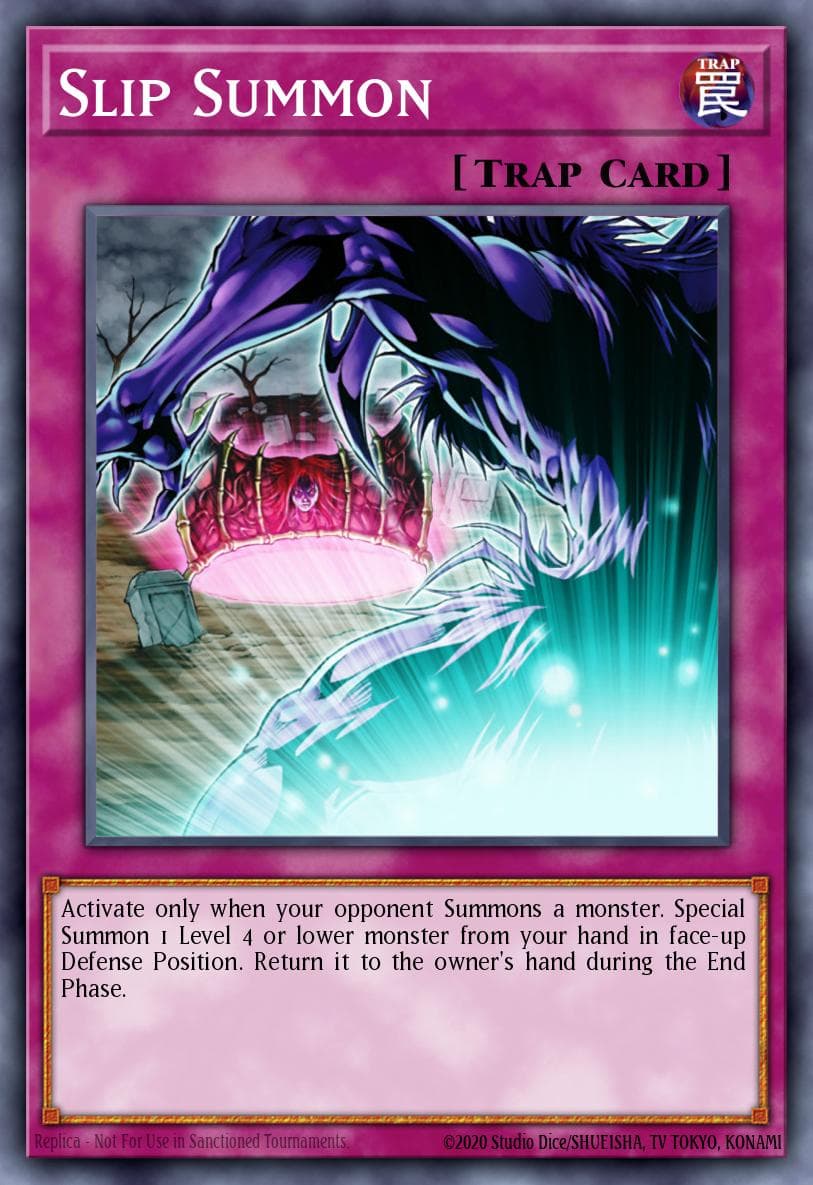 Slip Summon Stardust Overdrive: Special Edition card