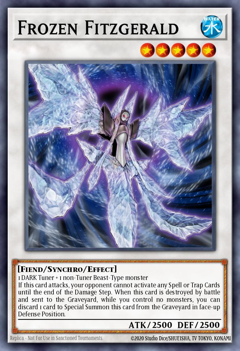 Frozen Fitzgerald Duelist Pack Collection Tin: Jaden Yuki card