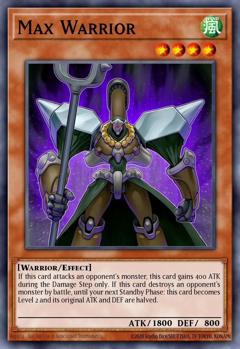 Max Warrior Stardust Overdrive: Special Edition card