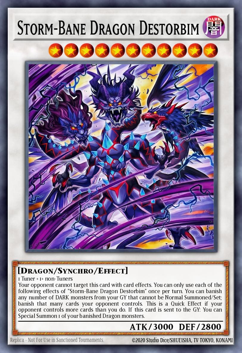 Storm-Bane Dragon Destorbim Burst Protocol card