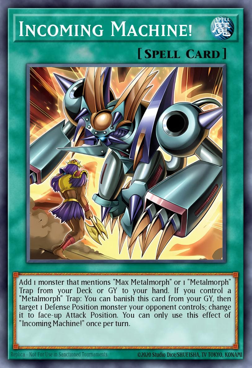 Incoming Machine! Rage of the Abyss card